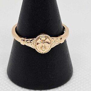 $8 If Bundled! New Stunning Rose Gold Tone Bee Ring
